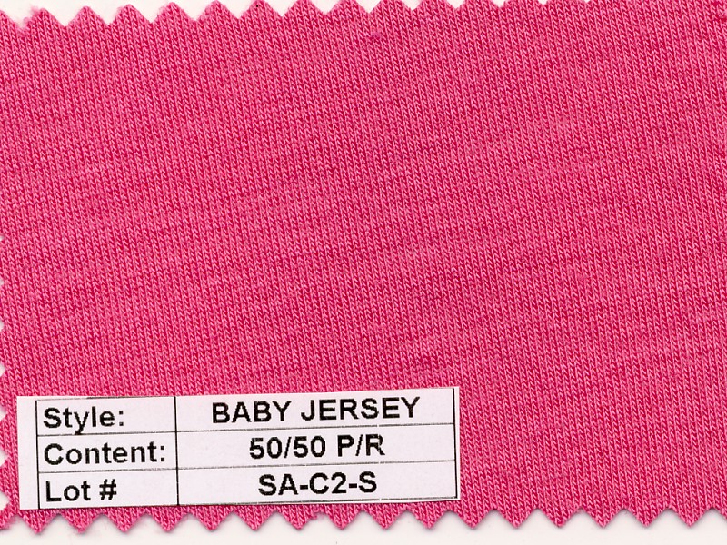 Baby Jersey 50/50 Poly Rayon